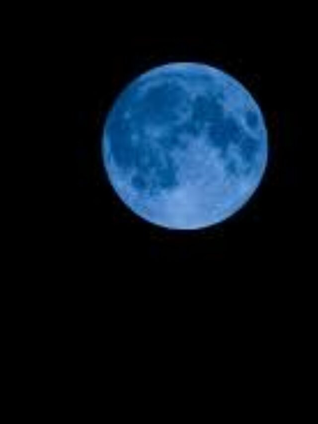Full Moon Supermoon Blue Moon