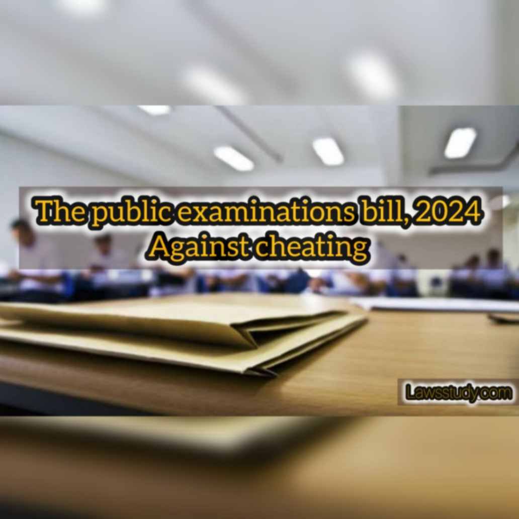 The public examination bill 2024