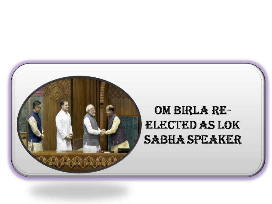 Om Birla speaker of lok sabha 2024