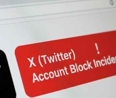 X (Twitter) Account Block Incident
