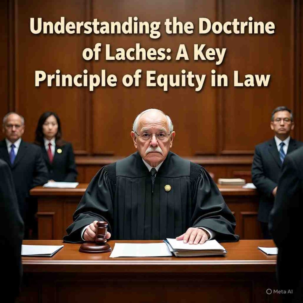 Understanding the Doctrine of Laches: A Key Principle of Equity in Law