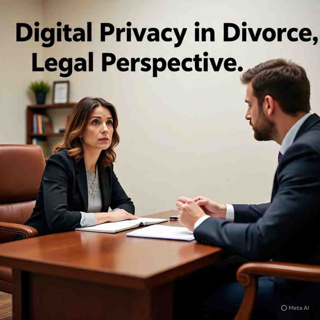 Digital Privacy in Divorce, Legal Perspective