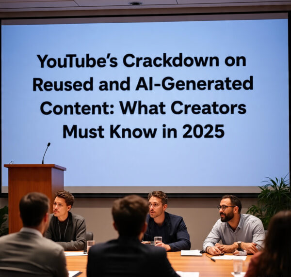 YouTube’s Crackdown on Reused and AI-Generated Content