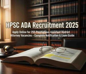 HPSC ADA Recruitment 2025