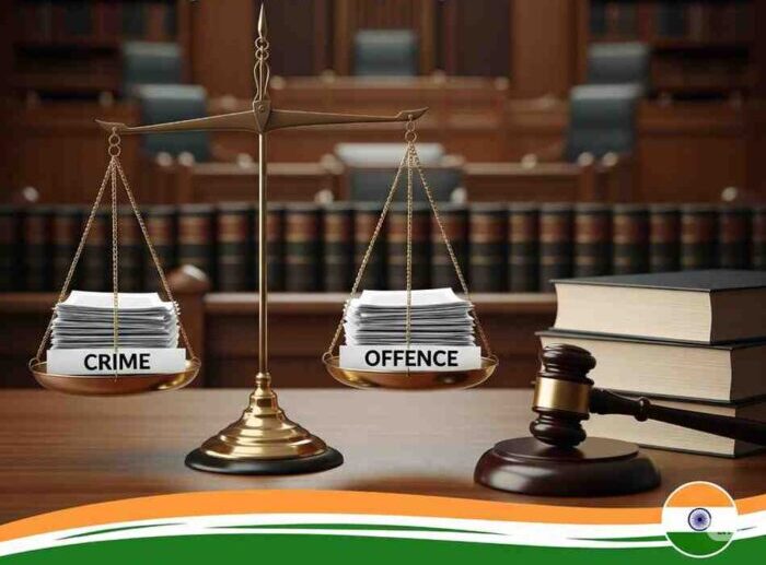 Difference Between Crime and Offence Under Indian Law: Meaning, Scope & Legal Perspective