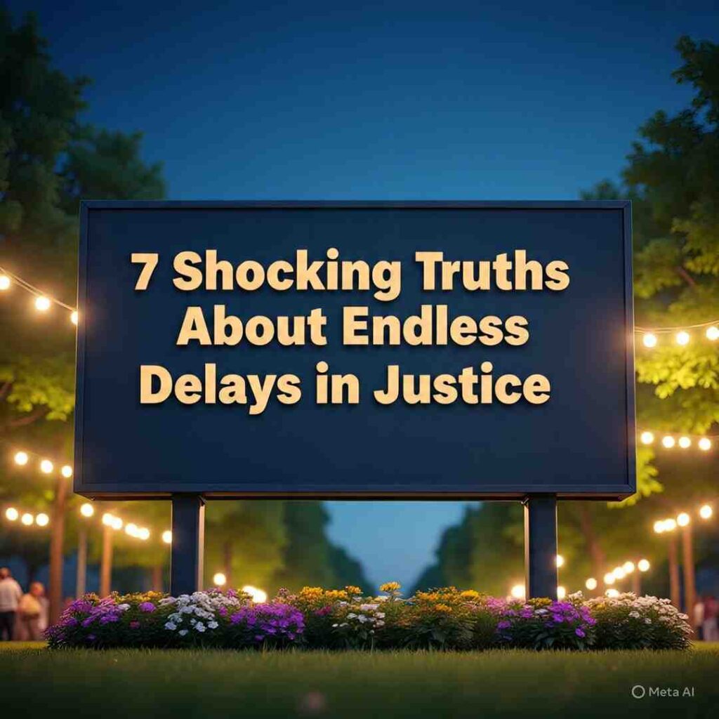 Judicial Backlog in India: 7 Shocking Truths About Endless Delays in Justice