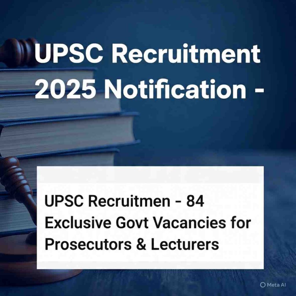 upsc_recruitment_2025_notification_84_exclusive