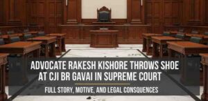 Advocate Rakesh Kishore Throws Shoe at CJI BR Gavai in Supreme Court: Full Story, Motive, and Legal Consequences