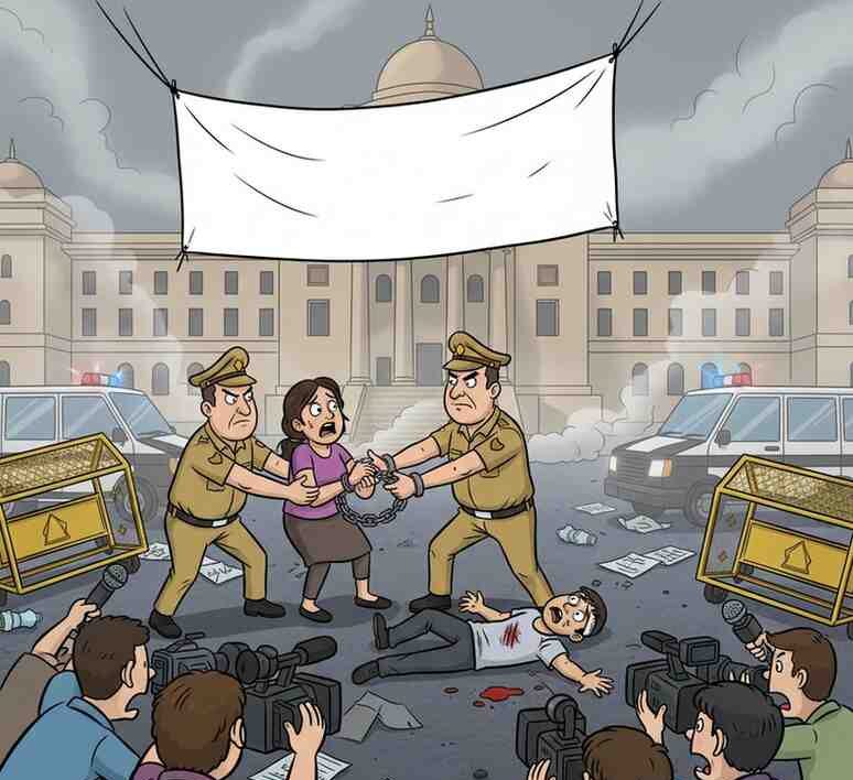 Delhi Pollution Protest Arrests Lead to Debate on Police Accountability After Custodial Assault