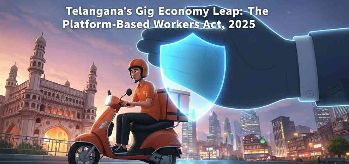 Telangana's Gig Economy Leap: The Platform-Based Workers Act, 2025