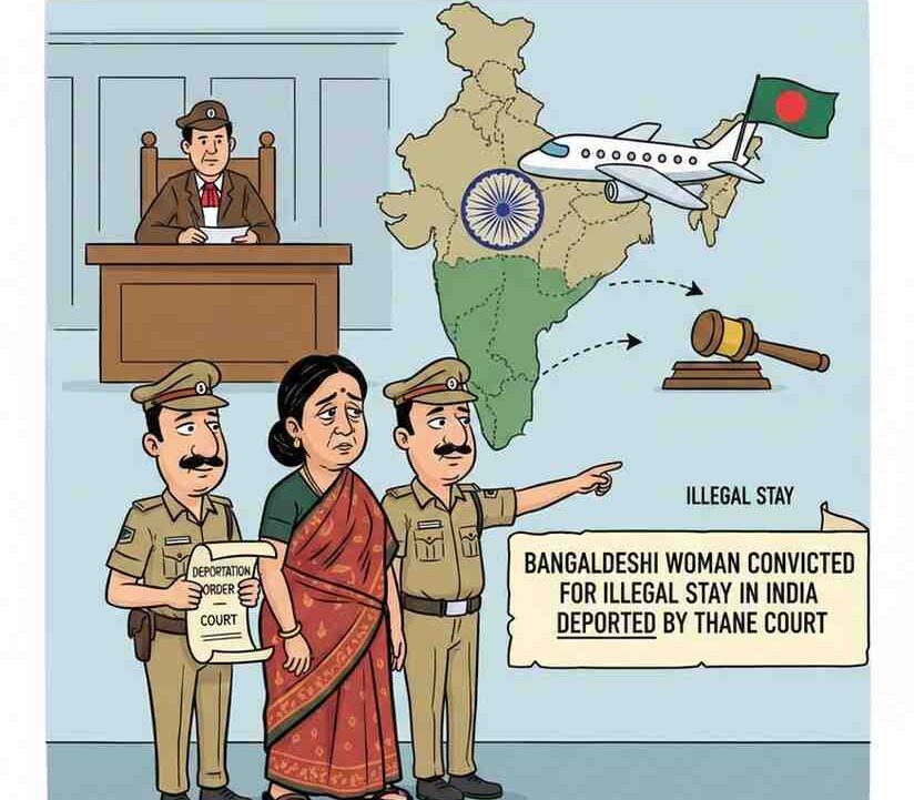 Bangladeshi-Woman-Convicted-for-Illegal-Stay-in-India-Deported-by-Thane-Court