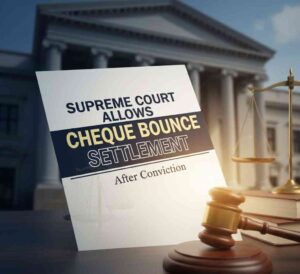 Supreme Court Allows Cheque Bounce Settlement After Conviction: Full Judgment Analysis, Law Explained & New Compounding Rules