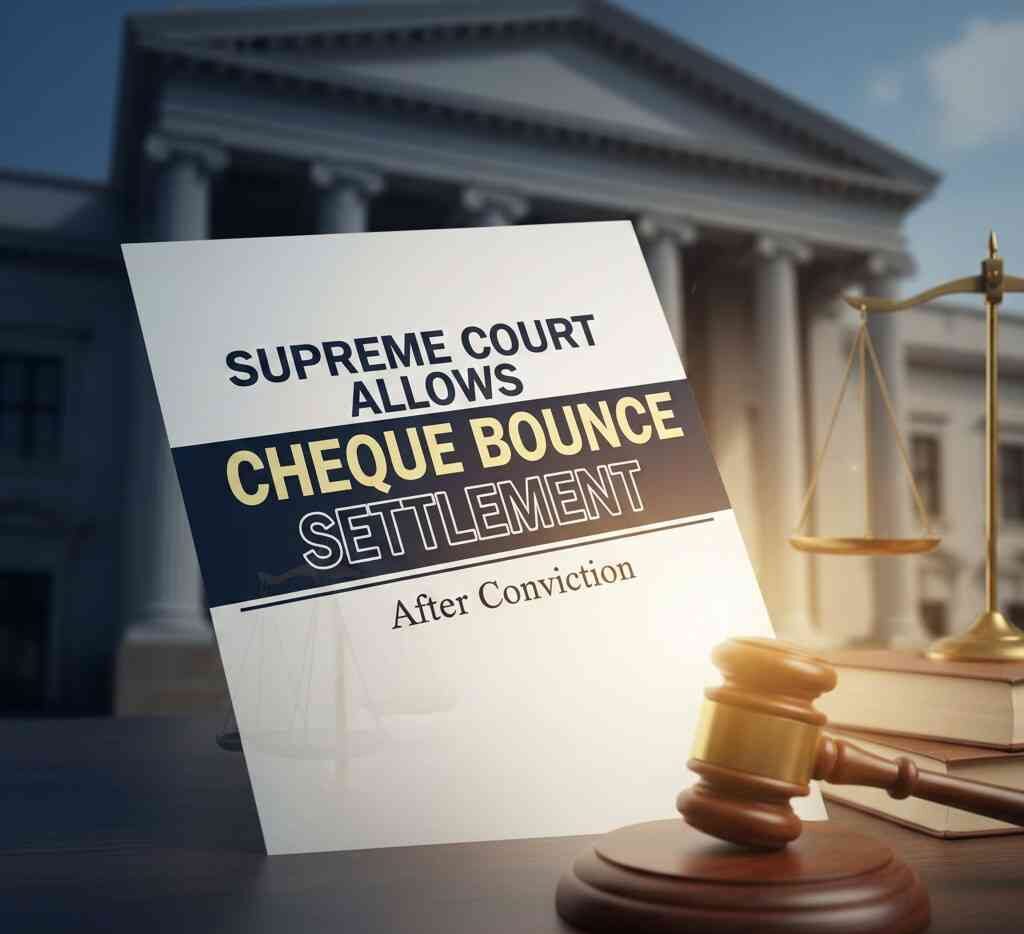 Supreme Court Allows Cheque Bounce Settlement After Conviction: Full Judgment Analysis, Law Explained & New Compounding Rules