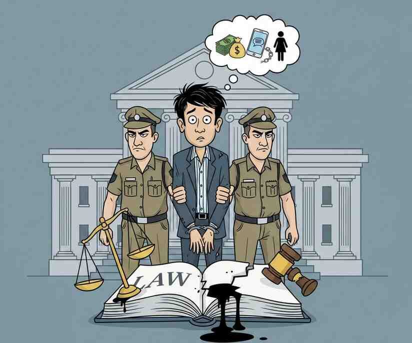 Bhopal Law Intern Arrested for Blackmail and Rape