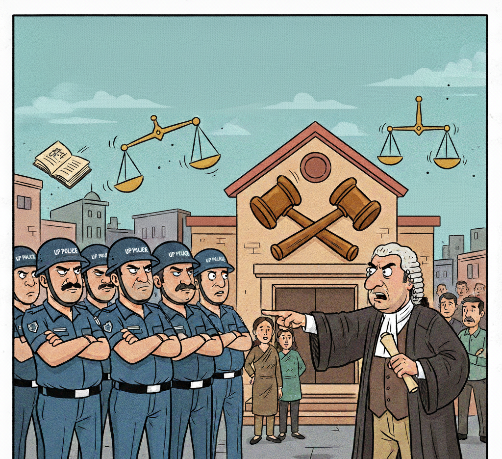 Police–Court Clash in UP's Sambhal What Happened When Police Refused to Obey Magistrate