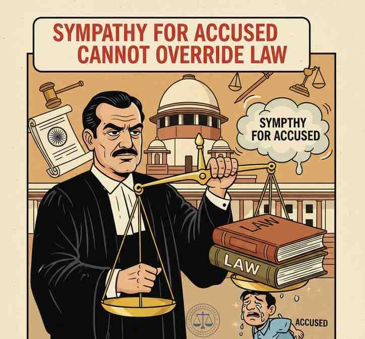 Accused Cannot Override Law