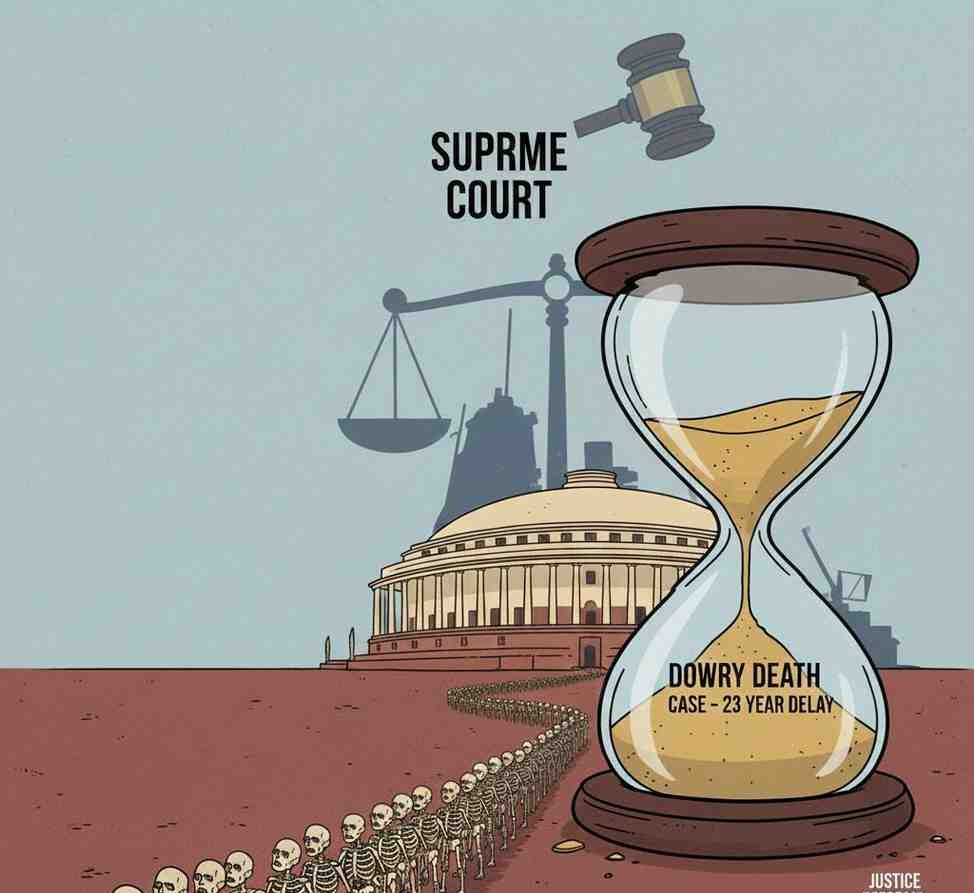 Supreme Court Flags 23-Year Delay in Dowry Death Case, Calls for Urgent Justice Reforms