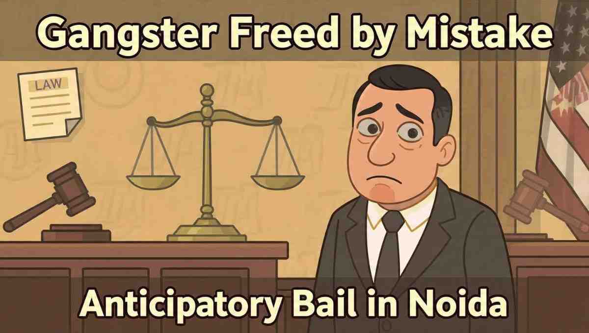 Gangster Freed by Mistake Gets Anticipatory Bail in Noida