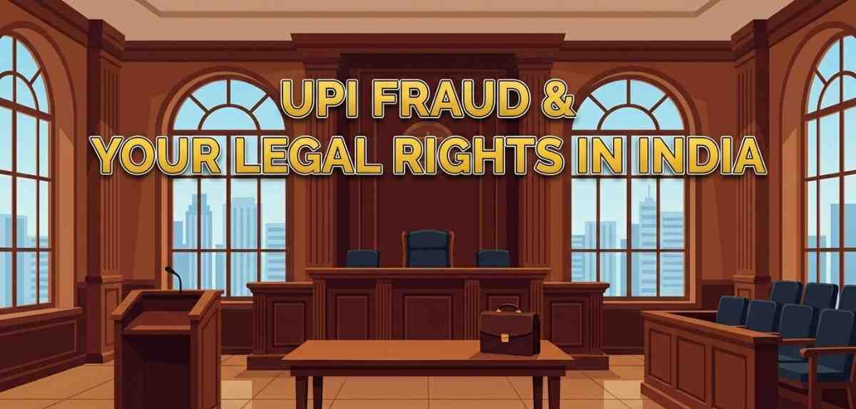 UPI Fraud & Your Legal Rights in India
