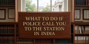 What to Do If Police Call You to the Station in India