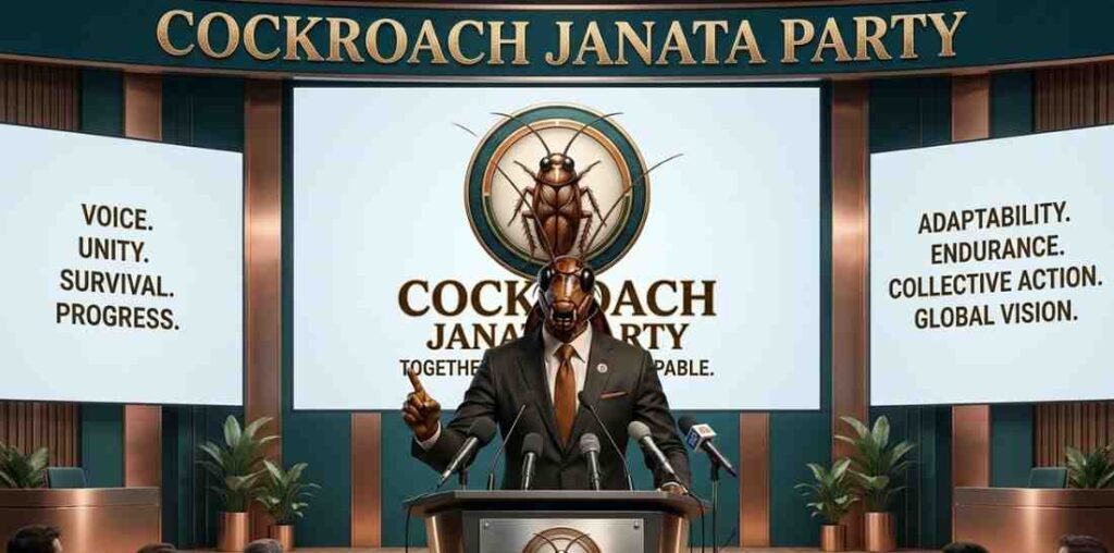 Cockroach Janta Party and Online Political Expression in India