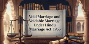 Void Marriage and Voidable Marriage Under Hindu Marriage Act, 1955