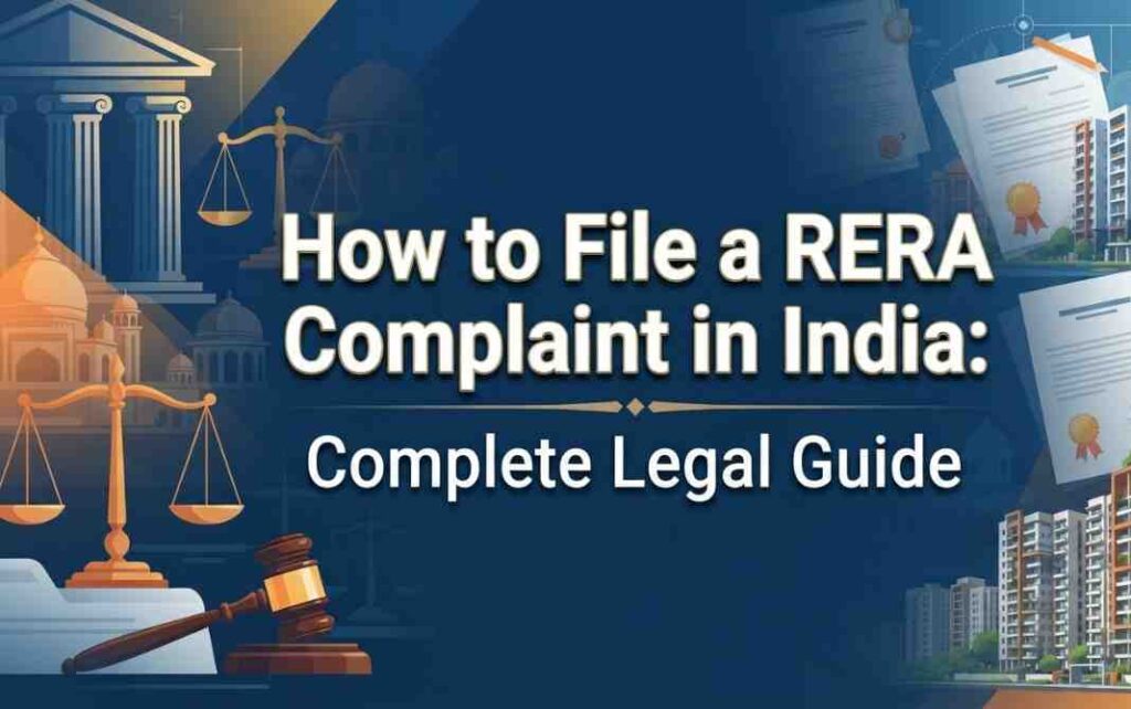 How to File a RERA Complaint in India: Complete Legal Guide