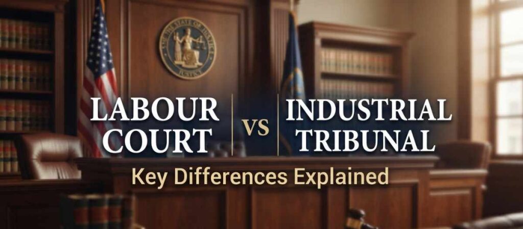 Labour Court vs Industrial Tribunal: Key Differences Explained