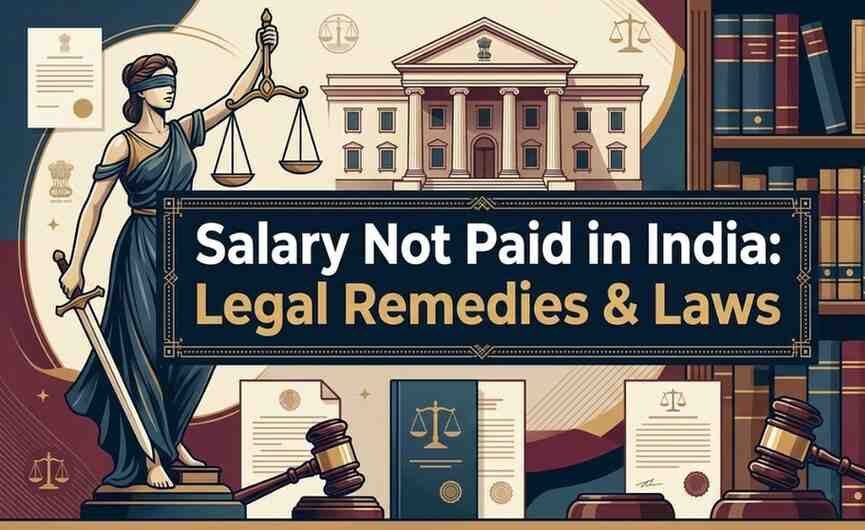 Salary Not Paid in India: Legal Remedies & Laws