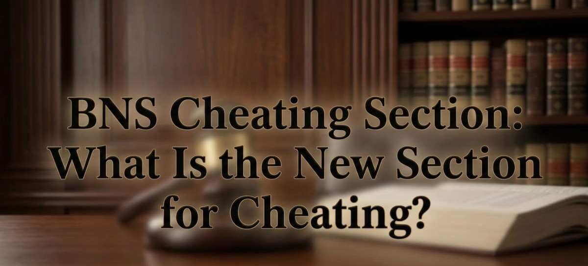 BNS Cheating Section What Is the New Section for Cheating